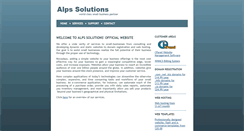 Desktop Screenshot of alps-solutions.com